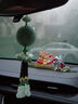 車(chē)咔咔 高檔汽車(chē)擺件車(chē)載貔貅麒麟車(chē)上車(chē)內裝飾用品香水座儀表臺裝飾擺件 大號七彩貔貅+紅珠+掛件 款式 曬單實(shí)拍圖
