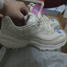 斯凱奇（Skechers）女鞋春季珠珠熊運動(dòng)鞋子厚底增高經(jīng)典老爹鞋149463 乳白色/OFWT 39 正常碼，腳背寬高選大半碼 曬單實(shí)拍圖