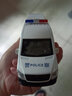 迪邦回力車(chē)合金小汽車(chē)玩具車(chē)仿真模型警車(chē) 燈光音樂(lè )兒童男孩車(chē)模 白色警車(chē) 曬單實(shí)拍圖