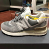 NEW BALANCE NB574官方男鞋女鞋情侶鞋秋冬透氣網(wǎng)鞋拼接復古潮流休閑運動(dòng)鞋 灰色 U574UL2 37.5 腳長(cháng)23 曬單實(shí)拍圖