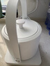 小提中式提梁燒水壺家用電熱水壺便攜式茶壺迷你多功能電煮壺隨身帶酒店旅行節(jié)日送禮茶室專業(yè)茶水壺 0.6L 白色 第二代升級(jí) （安靜沸騰） 曬單實(shí)拍圖