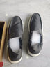百達威登老北京布鞋男夏季冰絲帆布懶人一腳蹬套腳男鞋透氣豆豆鞋子男板鞋 灰色W865 44 曬單實(shí)拍圖
