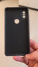 創(chuàng)力升 小米mix2S手機殼xiaomi新款保護套mix2S液態(tài)硅膠5G版全包軟殼防摔薄外殼簡約男女 小米mix2S【石墨黑】+掛繩 曬單實拍圖