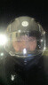 Orz摩托車(chē)頭盔藍牙揭面盔男女雙鏡四季機車(chē)半全覆盔四季通用3C認證 黑金伯爵茶鏡+Y10藍牙 XL 曬單實(shí)拍圖