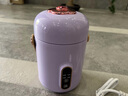 MILA MOURSI全自動電燉鍋養(yǎng)生電熱燉煮杯便攜式小型多功能電燉鍋辦公室迷你煮粥神器寶寶輔食鍋 夢幻紫【9小時預(yù)約】 0.9L 曬單實拍圖