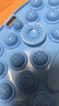 圓形指壓板腳底按摩原地跑步超慢跑墊腳底穴位成人慢跑足底按摩墊 藍色【圓形直徑約55cm】 曬單實(shí)拍圖