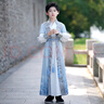 安妮優(yōu)兒（Anneyol）漢服男童春秋少爺服古風(fēng)男孩中式新款兒童夏季國學(xué)服2025古裝唐裝 藍色 150 曬單實(shí)拍圖