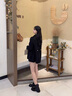 NINE WEST/玖熙女鞋復(fù)古厚底顯瘦粗跟時(shí)裝老錢風(fēng)短靴 NG486009CP 黑色38 曬單實(shí)拍圖