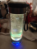 Cypler高濃度富氫水素水杯富氫水杯正品水素杯電解小分子水素水杯氫水杯 銀色260ml260ml9000PPB帶提繩 曬單實(shí)拍圖