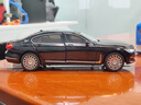 赟婭1：24寶馬7系轎車(chē)跑車(chē)小汽車(chē)仿真合金大號模型玩具男生生日節日禮 BMW 760LI 【磨砂黑】 曬單實(shí)拍圖