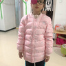 聰明果女童羽絨內膽秋冬季新款韓版洋氣中大童羽絨服兒童冬裝外套 粉色（單件） 150適合身高1米4左右 曬單實(shí)拍圖