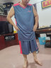 李寧籃球服運動(dòng)套裝夏季可定制印字速干透氣比賽專(zhuān)業(yè)球衣男DIY籃球褲 -2 深藍 4XL 曬單實(shí)拍圖