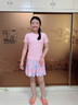 貴人鳥(niǎo)兒童泳衣女童分體女孩游泳衣2024新款中大童寶寶游泳裝備夏 淺粉色-分體裙褲 16【建議身高140-150cm】 曬單實(shí)拍圖