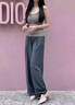卓詩尼包頭涼鞋女2025年夏季新款絕美仙女風水鉆尖頭時裝兩穿粗跟高跟鞋 玫瑰金色 37 曬單實拍圖