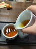 左茗右器三才蓋碗茶杯單個(gè)景德鎮陶瓷泡茶碗品茗公道杯功夫茶具三件整套裝 粉青公道杯+茶漏 曬單實(shí)拍圖