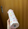 膳魔師（THERMOS）保溫杯寶寶吸管杯kitty凱蒂貓學(xué)生卡通水杯JNL352/502 F4011 FEQ  凱蒂貓  直飲杯 500ml 曬單實(shí)拍圖
