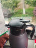 探路途12v24v轎貨通用車載電加熱燒水壺器1.2升容量雙層不銹鋼燒水煮蛋 1.3升-12v/24v磨砂灰機械款+底座 曬單實拍圖