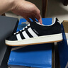 adidas「面包鞋」CAMPUS 00s經(jīng)典運動滑板鞋男女阿迪達(dá)斯三葉草   黑/白   41 曬單實拍圖