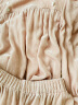 桑罗（SANGLUO）丝绒睡衣冬季保暖桑蚕丝套装复古方领保暖可外穿家居服女新年礼物 烟灰粉 S 晒单实拍图