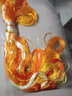 柚見(jiàn)檬 桑蠶絲線 蘇繡繡線真絲手工刺繡繡花線 常用色系8支裝 漸變色 蠶絲繡花線 4號(hào)檸檬黃(八號(hào)) 曬單實(shí)拍圖