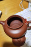 一茗金砂 宜興紫砂壺茶壺名家吳娟華原礦高難度大紅袍300CC全手工大品掇只 曬單實拍圖