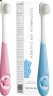 英国DR.WLEN迪王儿童牙刷1-2-3-6岁幼儿宝宝婴儿蓝粉万软毛呵护清洁乳牙刷 实拍图