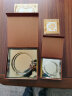 贝鲁斯水晶烟灰缸创意个性大号玻璃烟灰缸办公室酒店客厅摆件印字印标 金色13cm（小号） 实拍图