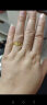 周大福母亲节礼物心心相守开口戒黄金戒指(工费160)约1.85g EOF46 实拍图