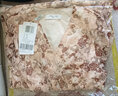 恩曼琳23春新品V領(lǐng)收腰修身法式雪紡碎花連衣裙女EANCAA27 卡棕花-預(yù)售7天 M-預(yù)售7天 曬單實(shí)拍圖