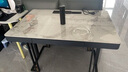 弗斯法瑟（IFVSSN）  巖板書(shū)桌學(xué)習桌子書(shū)房家用臥室電腦桌時(shí)尚簡(jiǎn)約現代輕奢辦公桌 1.2米書(shū)桌【無(wú)儲物柜】 曬單實(shí)拍圖