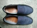 布瑞京春秋季老北京布鞋單鞋中老年男士休閑鞋軟底透氣防滑特大碼爸爸鞋 灰色 39 (245mm) 曬單實(shí)拍圖