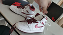 耐克（NIKE）Air Jordan 1 High 85 AJ1白紅 防滑耐磨 男女高幫休閑籃球鞋 BQ4422-161白紅 36 (230mm) 曬單實拍圖