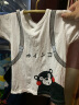 猫人儿童t恤男女童短袖韩版T恤春夏季精梳棉童装夏装宝宝学生上衣 大红 110 实拍图