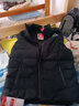 Kappa加厚羽絨馬甲男保暖防寒服秋冬新款K0B72NY02 黑色-990 M 曬單實(shí)拍圖