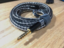 揚(yáng)仕熊貓 16股銅鍍銀入耳式耳機(jī)線 ie40pro se215 im70 ls70 ue900 mmcx ie80s ie900耳機(jī)升級(jí)線 4.4平衡-16股黑銀混編  MMCX系列/舒爾/達(dá)音科/索 曬單實(shí)拍圖