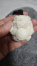 象牙果雕刻貔貅抱球手把件文玩吊墜掛飾品招財進寶車掛件招財貔貅 象牙白 曬單實拍圖