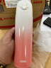 膳魔師（THERMOS）保溫杯男女情侶進(jìn)口限量版水杯JALC系列 500ML GOW 漸變橘 曬單實(shí)拍圖