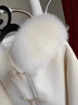 羽絨服毛領(lǐng)單買(mǎi)100%真毛正品狐貍大毛領(lǐng)子單賣(mài)派克服黑色圍巾圍脖 米白色高檔大毛領(lǐng)(100%真狐貍毛) 曬單實(shí)拍圖