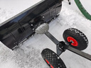 美科（MYTEC）推雪鏟帶輪大號推雪車戶外除雪神器推雪板清雪鏟家用收糧食推糧鏟 帶輪推雪車【單桿75*35cm】 曬單實拍圖
