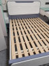枕中梦奶油风白色实木床现代简约双人床1.8米1.5m1.35小户型卧室储物床 实木床+床头柜*1 150*200cm 框架结构 实拍图