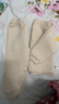 拉比兒童內衣套裝秋冬男女童加厚夾絲保暖內衣內褲2套裝 肩開(kāi)卡其100 曬單實(shí)拍圖