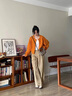 JEZE灰色短款毛衣外套女裝秋冬2024新款寬松加厚拉鏈開(kāi)衫長(cháng)袖針織上衣 灰色【z】 M 建議【90-100斤】 曬單實(shí)拍圖