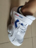 鸿星尔克（ERKE）童鞋中小童男童常规慢跑鞋儿童运动鞋正白/星际蓝27 实拍图