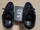 極路客2026黑白北斗星夏季透氣美式板鞋復古板鞋耐磨減震運動(dòng)男鞋滑板鞋 黑色 45 曬單實(shí)拍圖