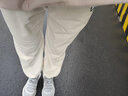 魯賓克燈芯絨褲子男春夏季潮流百搭美式復古運動休閑褲男寬松束腳褲男 2351米白色(常規(guī)單件） XL (建議體重125-135斤) 曬單實拍圖