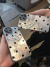 圣圖朗羽紗閃粉鏡珍珠愛(ài)心適用iPhone15promax蘋(píng)果14手機殼蝴蝶結女11閃粉鏡頭膜12新款硅膠13防摔保護套 閃粉鏡羽紗殼-滿(mǎn)屏愛(ài)心+珍珠愛(ài)心 iPhone 13 曬單實(shí)拍圖