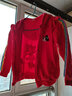 貝貝怡【官方發(fā)售】女童外套春秋甜美米妮卡通印花親膚保暖 大紅 7歲/身高140cm 曬單實(shí)拍圖