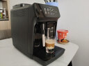 飞利浦（PHILIPS）咖啡机 意式/美式 全自动家用/办公室现磨 黑珍珠咖啡机12档细致研磨一体手动奶泡机 EP1221/82  全自动+小白优选 实拍图