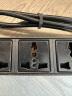突破电气(M&G)PDU机柜插座 10A输入 10A输出 8位多用孔插线板 2米线 LED指示灯 02TG120101  PDU插排 实拍图