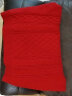 GLM品牌毛衣男秋冬款圆领加厚保暖本命年线衣学生打底针织衫 红色 L 实拍图